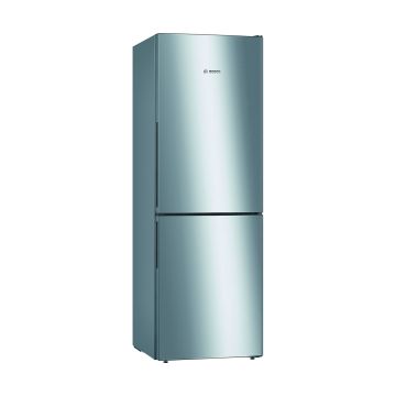Bosch KGV33VLEAG 50/50 Fridge Freezer - Stainless Steel Effect - E KGV33VLEAG  
