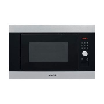 Hotpoint MF25GIXH Built In Microwave Oven & Grill - Stainless Steel MF25GIXH  