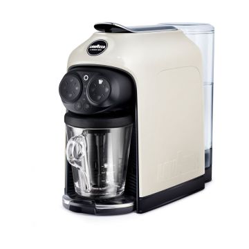 Lavazza 18000394 Desea Coffee Machine with Milk Frother - White 18000394  