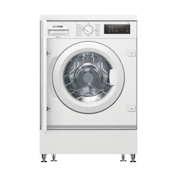 Siemens WI14W302GB iQ500 8Kg Integrated Washing Machine with 1400 rpm - White - C WI14W302GB  