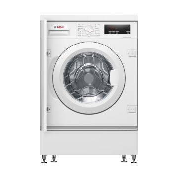 Bosch WIW28302GB Serie 6 8Kg Integrated Washing Machine with 1400 rpm - White - C WIW28302GB  