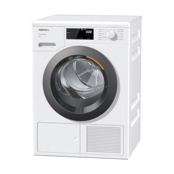 Miele TED265 WP 8Kg Heat Pump Tumble Dryer - White - A++ TED265 WP  