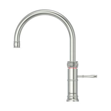 Quooker PRO3 Classic Fusion Round 3 in 1 Boiling Water Tap Stainless Steel 3CFRRVS  