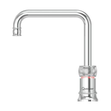 Quooker PRO3 Classic Nordic Square Boiling Water Only Kitchen Tap Chrome (excl. mixer tap) 3CNSCHR  