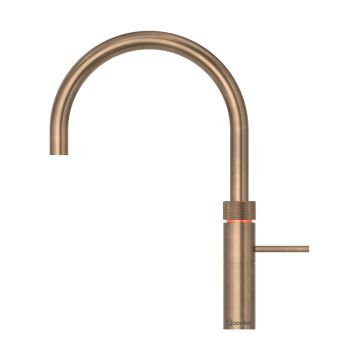 Quooker PRO3 Fusion Round patinated 3 in 1 Boiling Water Tap Brass 3FRPTN  