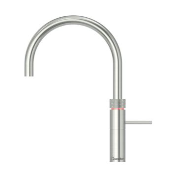 Quooker PRO3 Fusion Round 3 in 1 Boiling Water Tap Stainless Steel 3FRRVS  