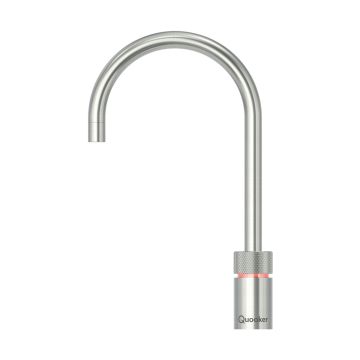 Quooker PRO3 Nordic Round Boiling Water Only Kitchen Tap Stainless Steel (excl mixer tap) 3NRRVS  