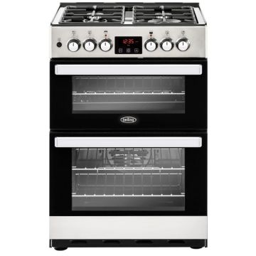 Belling 444410822 Cookcentre 60DF Dual Fuel Cooker - Stainless Steel - A 444410822  