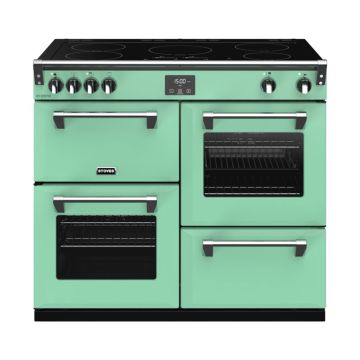 Stoves ST RICH DX S1000Ei CB Mmi 100cm Electric Induction Range Cooker - Mojito Mint - A 444410954  