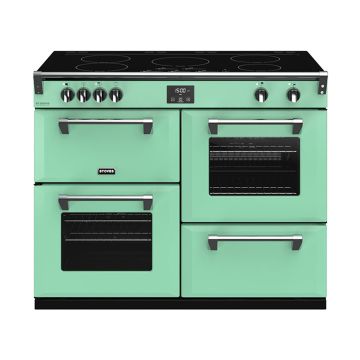 Stoves ST RICH DX S1100Ei CB Mmi 110cm Electric Induction Range Cooker - Mojito Mint - A 444410990  