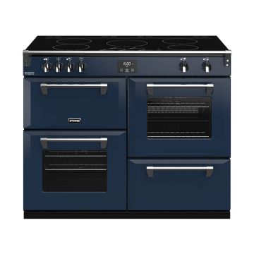 Stoves ST RICH DX S1100Ei CB Mbl 110cm Electric Induction Range Cooker - Midnight Blue - A 444410992  