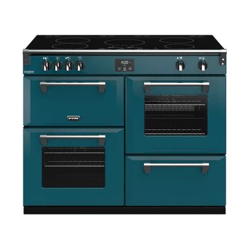 Stoves ST RICH DX S1100Ei CB Kte 110cm Electric Induction Range Cooker - Kingfisher Teal - A 444410994  
