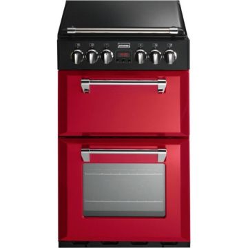 Stoves 444442900 RICH 550DFW hj 55cm Dual Fuel Cooker - Red - B 444442900  