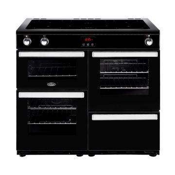 Belling Cookcentre 100EI b / 444444092 100cm Electric Range Cooker - Black - A 444444092  