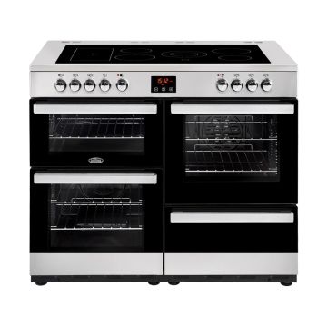 Belling Cookcentre 110E SS / 444444097 110cm Electric Range Cooker - Stainless Steel - A 444444097  