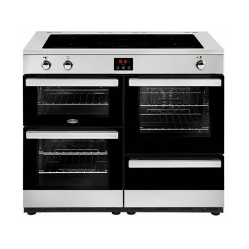 Belling Cookcentre 110EI SS 110cm Electric Range Cooker - Stainless Steel - A 444444103  