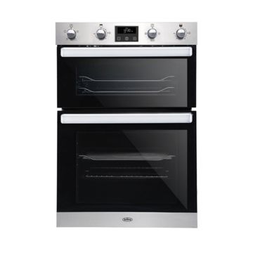 Belling 444444785 BEL BI902FP Sta Built-In Double Electric Oven - Stainless Steel - A 444444785  