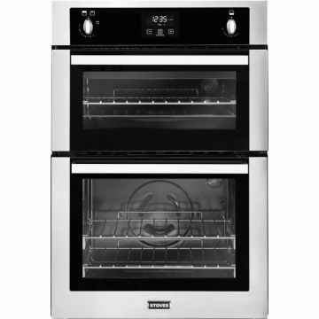 Stoves 444444842 Built In Gas Double Oven - Stainless Steel - A 444444842  