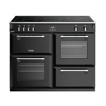 Stoves ST RICH DX S1100Ei Blk 110cm Electric Induction Range Cooker - Anthracite - A 444444925  