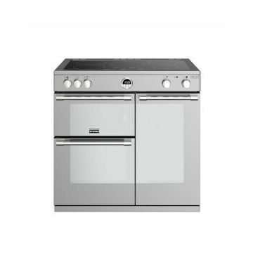 Stoves ST STER DX S900Ei SS 90cm Electric Induction Range Cooker - Stainless Steel - A 444444940  