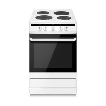 Amica 508EE1W 50cm Electric Cooker - White - A Rated 508EE1W  