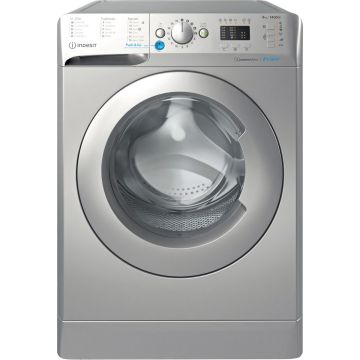 Indesit BWA81485XSUKN 8Kg Washing Machine with 1400 rpm - Silver - B BWA81485XSUKN  