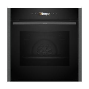 NEFF N70 B24CR71G0B Built In Electric Single Oven - Graphite - A+ Rated B24CR71G0B  