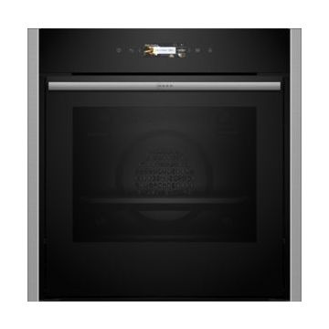 NEFF N70  Slide and Hide B54CR31N0B Built-In Electric Single Oven - Stainless Steel - A+ Rated B54CR31N0B  