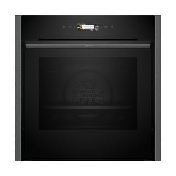 NEFF N70  Slide and Hide B54CR71G0B Built-In Electric Single Oven - Graphite - A+ B54CR71G0B  