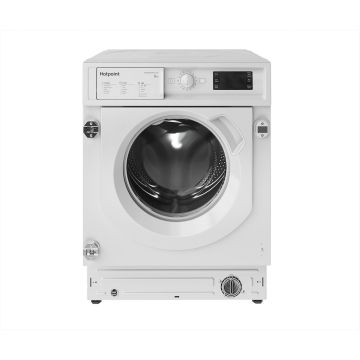 Hotpoint BIWMHG81485 Integrated 8kg 1400rpm Washing Machine White - B BIWMHG81485  