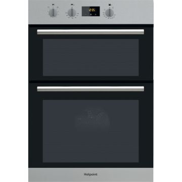 Hotpoint Class 2 DD2540IX Built In Electric Double Oven - Stainless Steel - A/A Rated DD2540IX  