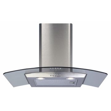 CDA ECP72SS 70cm Curved Glass Extractor ECP72SS  