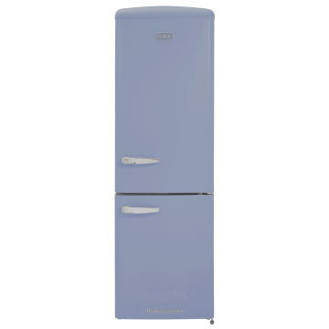 CDA Florence Seaholly 60cm Freestanding Frost Free 60/40 Retro Fridge Freezer - Blue - D Florence-Seaholly  