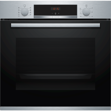 Bosch Series 4 HBS534BS0B Built In Electric Single Oven - Stainless Steel - A Rated HBS534BS0B  