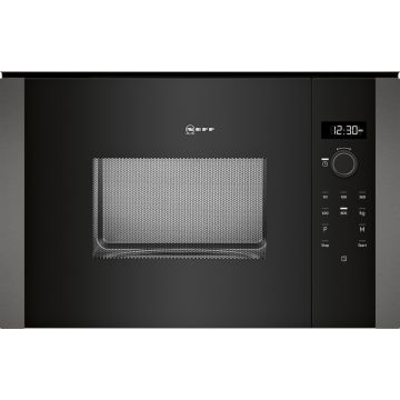 Neff HLAWD23G0B Built In Microwave Oven - Graphite HLAWD23G0B  