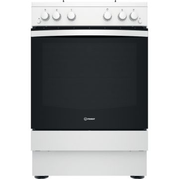 Indesit IS67G1PMW/UK Gas Cooker - White - A+ Rated IS67G1PMW  