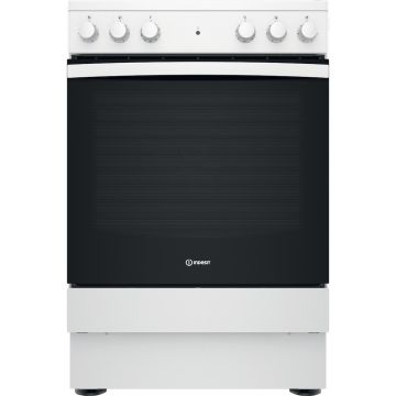 Indesit IS67V5KHW/UK Electric Cooker with Ceramic Hob - White - A Rated IS67V5KHW  