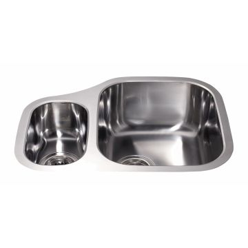 CDA KCC27SS Undermount Right-Hand One And A Half Bowl Sink KCC27SS  
