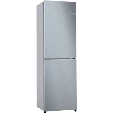 Bosch Series 2 KGN27NLEAG 50/50 Frost Free Fridge Freezer - Stainless Steel Effect - E Rated KGN27NLEAG  