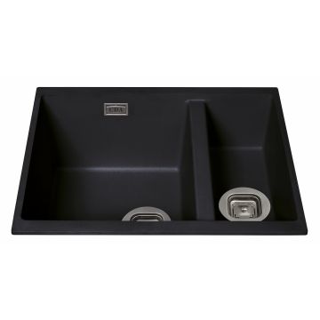 CDA KMG31BL Composite Undermount Inset One And A Half Bowl Sink KMG31BL  