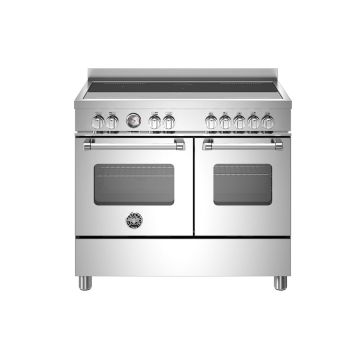 Bertazzoni Master Series MAS105I2EXC Electric Range Cooker with Induction Hob - Stainless Steel - A Rated MAS105I2EXC  