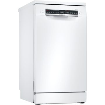 Bosch Series 4 SPS4HKW45G Wifi Connected Slimline Dishwasher - White - E Rated SPS4HKW45G  