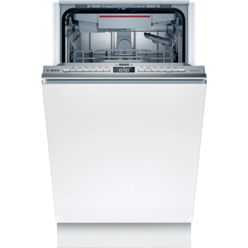 Bosch Series 4 SPV4EMX21G Wifi Connected Fully Integrated Slimline Dishwasher - Stainless Steel Control Panel with Fixed Door Fixing Kit - D SPV4EMX21G  