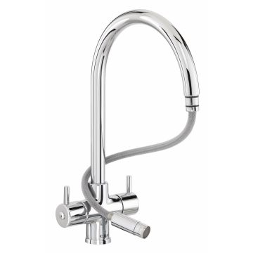 CDA TC56CH Monobloc Tap with Pull-Out Spout TC56CH  