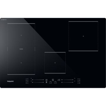 Hotpoint CleanProtect TS6477CCPNE 77cm Induction Hob - Black TS6477CCPNE  