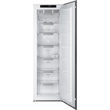Smeg UKS8F174NF Integrated Frost Free Upright Freezer with Sliding Door Fixing Kit - F Rated UKS8F174NF  