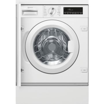 Neff W544BX2GB Integrated 8Kg Washing Machine with 1400rpm - White - C W544BX2GB  