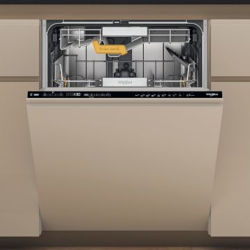 Whirlpool Integrated Dishwasher: in Black - W8I HP42 L UK W8IHP42L  
