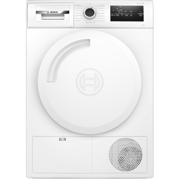Bosch Series 4 WTN83202GB Condenser Tumble Dryer 8kg – White WTN83202GB  