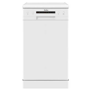 Amica ADF410WH Slimline Dishwasher - White - E ADF410WH  